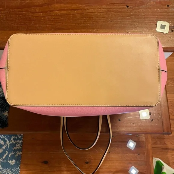 Kate Spade leather pastel stripe tote bag - Picture 10 of 10